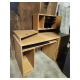 Light Finish Computer Desk 53.2'x47.5'x24'
