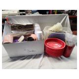 Large Kitchenware Lot Including NIP Filters/Cups