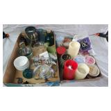 Home Decor and Candle Lot Includes Kirton House