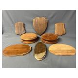 Assorted Pine Wood Plaques 6' - 10.5'
