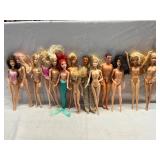 Assortment of Barbies