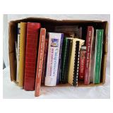 Box Cooking Books w/'Eating Well Through Cancer'