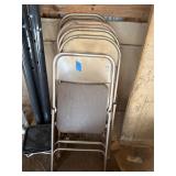 (8) Metal Folding Chairs