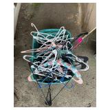 Plastic Hangers in Plastic Tote, 18-24M Girls Coat