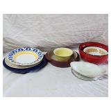 (9)pc Dish Lot Including Pampered Chef