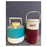 Coleman PolyLite & Thermos Water Jug