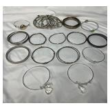 Silver Bangle assortment