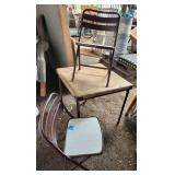Child's Card Table 24'x24' with 2 Chairs