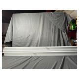 (2) 52.5' Wide Blinds- White