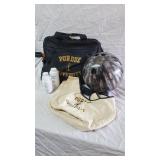 Vintage Purdue Bowling Ball Bag, Ball & Misc.