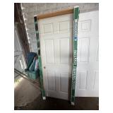32' Prehung Right Hand Hollow Six Panel White Door