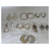 (7) Pairs & (1) Single Earring Assortment