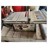 Value Craft 10' Table Saw, 2 H.P.  Model 8020