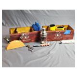 Titos Bar Caddy & Supplies Including Knob Creek