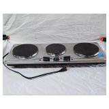Cooks Essentials Triple Burner Cook Top