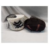 (2) Vintage Ladies Hats Including Gage Orginal