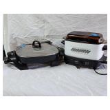 Faberware Electric Skillet & Westbend Slow Cooker