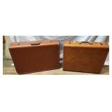 (2)Vintage Suitcases - Taperlite