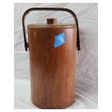 MCM Wood Ice Bucket 13'H