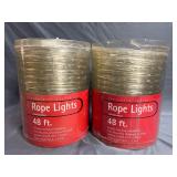 (2) 48ft Rope Indoor/Outdoor Lights
