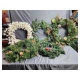 (8) Pc Wreath Lot 14' - 20'