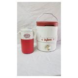 (2) Vintage Coolers 10.5'-13.5'H