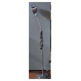 Vintage Metal Floor Lamp 54'H