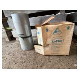 White Metal Flashing 14' & Galvanized Metal