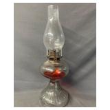 P&A MFG.CO Clear Glass Kerosene Oil Lamp