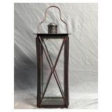 Black Metal Lantern