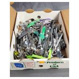 Flat of Silverware Including Gerber