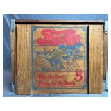 Pepsi-Cola Wooden Advertising Crate