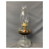 P&A MFG.CO Clear Glass Kerosene Oil Lamp