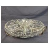 Anchor Hocking Prescut Clear Lazy Susan