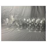 Assorted Glassware- Champagne, Martini, Mugs