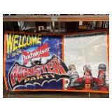Budweiser & Coors Light Halloween Plastic Banners
