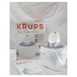 New Krups La Glaciere Ice Cream Maker