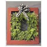 Wreath in Frame