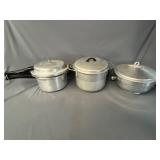Mirro-Magic Pressure Pan, Stick Pot, Ice Bucket