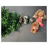 Jars of Sewing Thread, Decor, Cabbage Patch Kid