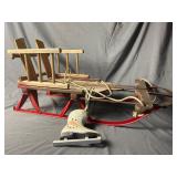 Wood & Metal Sled