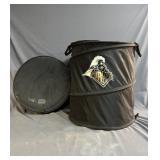 Thermos Cooler & Purdue Hamper w/ Helmets
