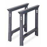 Edsal Adjustable Height Steel Workbench Legs- 2PK