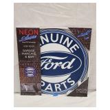 NIB Ford Parts Neon Plaque 16'