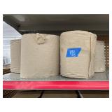 (5) Commercial Paper Towel Rolls (squished)