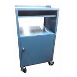 Mobile Computer Cabinet: 27 in x 24 in 49 3/4 in
