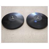 (2) Base Plates 13.25'Dx4'H