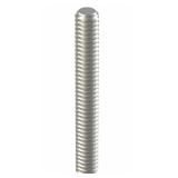 Fully Threaded Studs: 3/4'-10 Thread Size, 5 in Lg