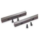 JET Jaw Inserts: Steel, For 10 in Vise