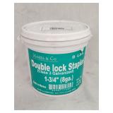 8lbs New Galvanized Double Barbed Staples